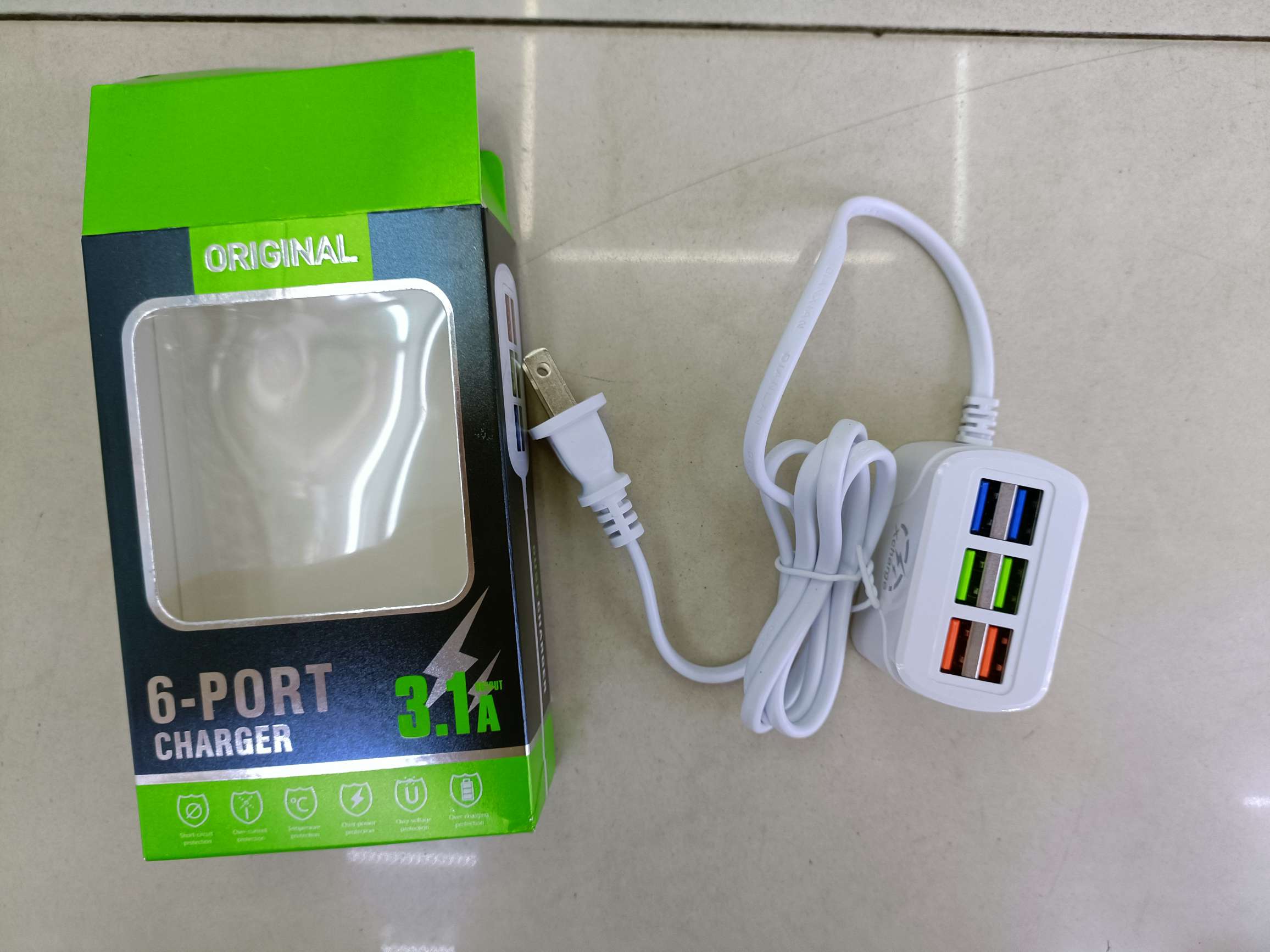 6U bar Cable with cable socket