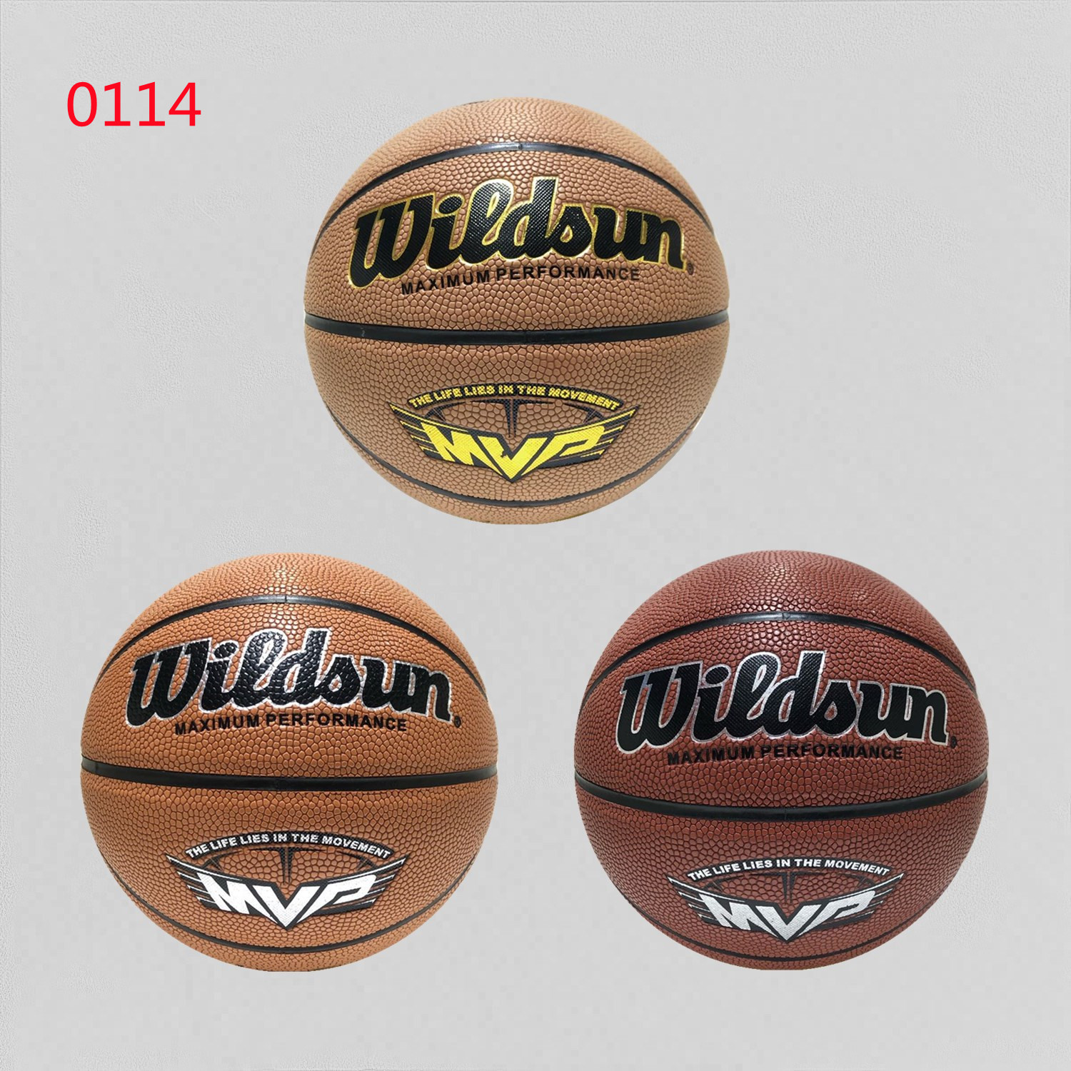 Yiwu Basketball Factory directly sells Widsun No. 7 adult standard imported sweat-absorbing basketball. It has a good hand feel, is wear-resistant and anti-slip. It is a special basketball for student and adult campus training and competitions. Customizable logos are available