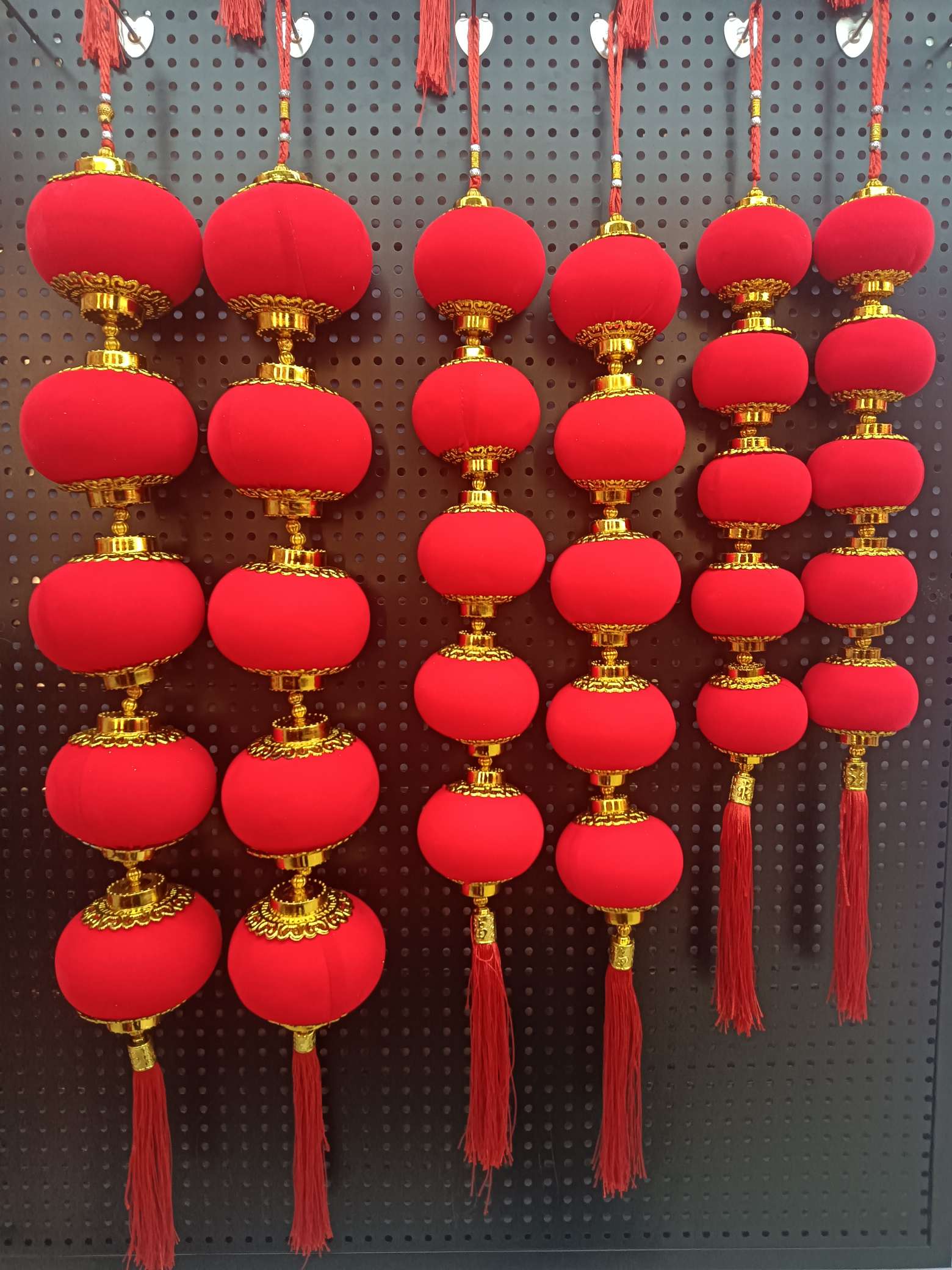 Pure Red Lantern String