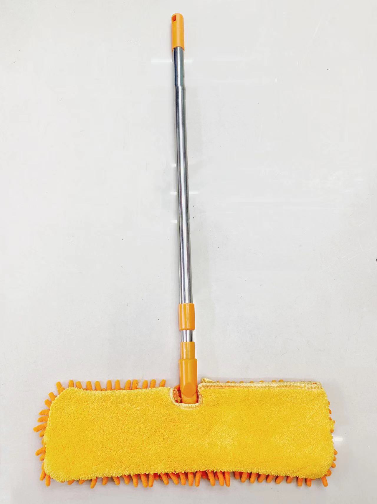 Double-Sided Chenille Mop Cutout Flat Drag Cleaning Supplies