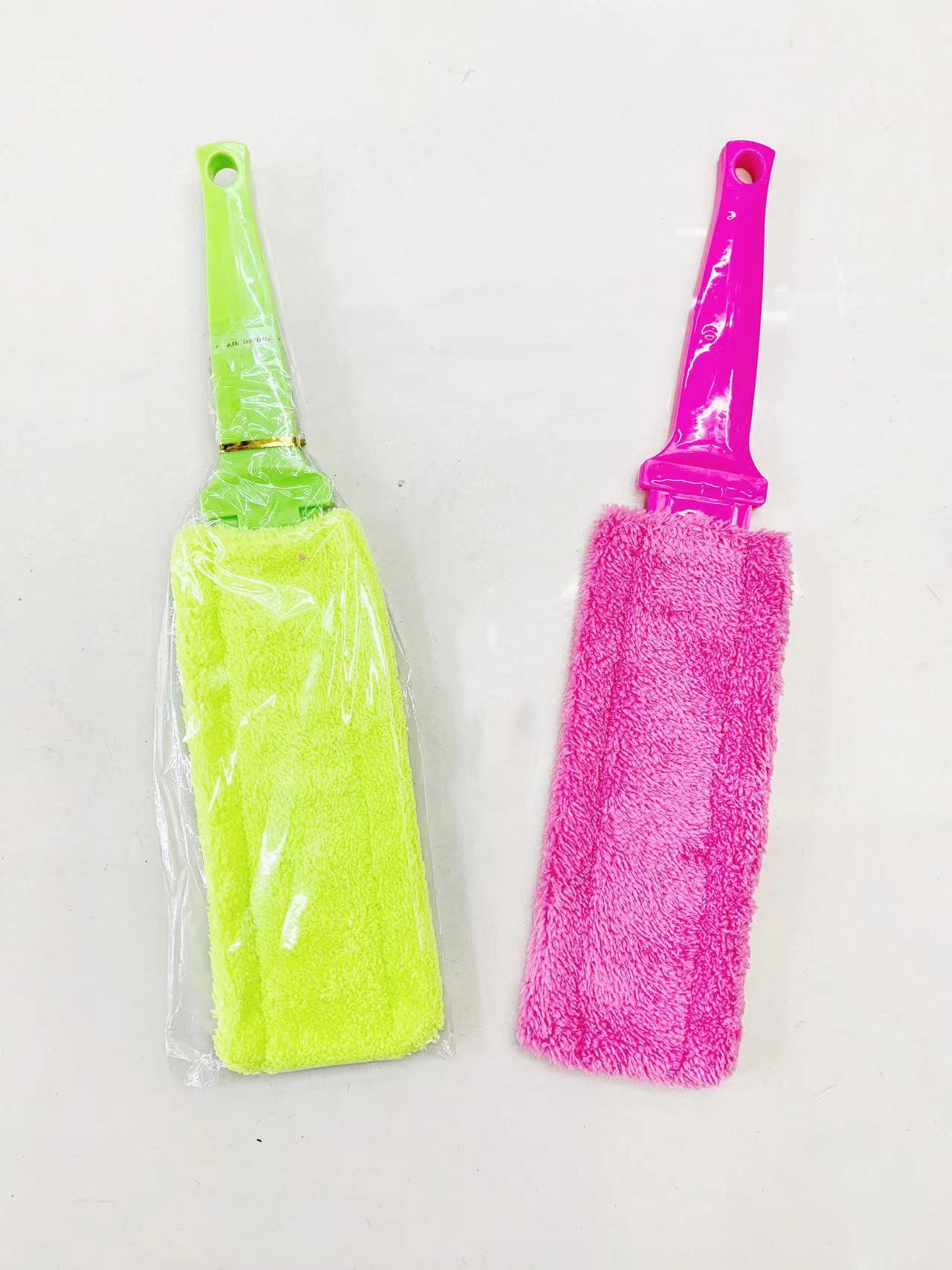 Small Dust Dusting Chenille Car Brush Coral Velvet Specification drawing