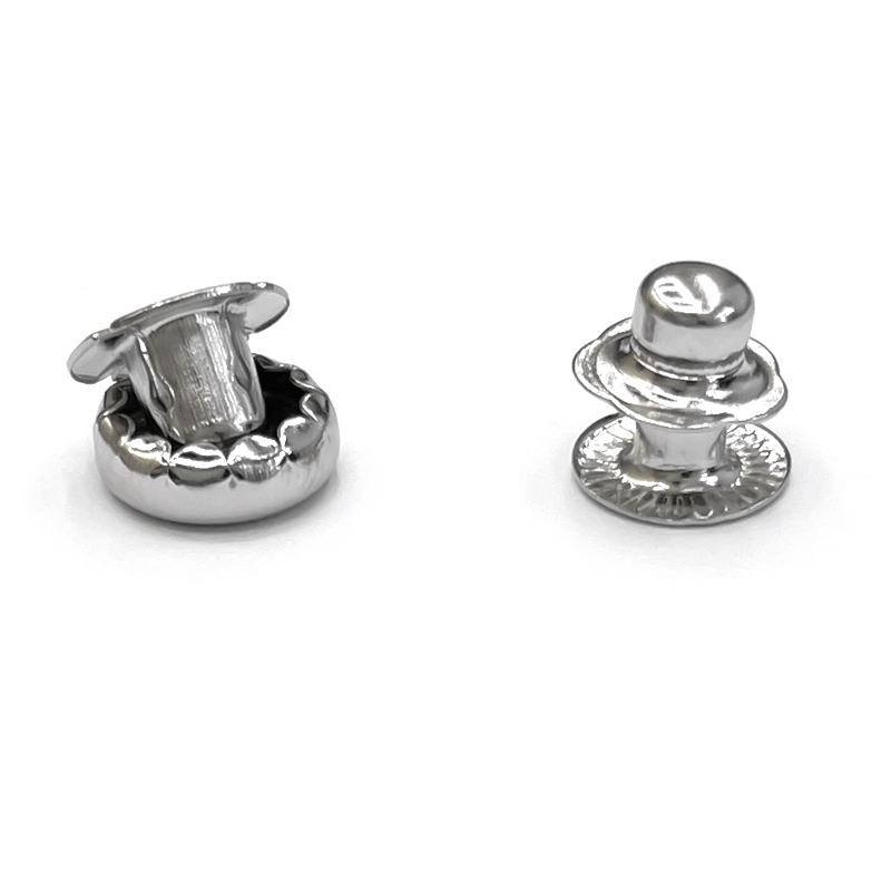 银色金属扣按扣纽扣牛仔裤扣子暗扣衣服扣环圆形钉按扣纽扣子四合扣免缝暗扣子母扣衣服扣环圆形复古梅花款式钮扣详情5