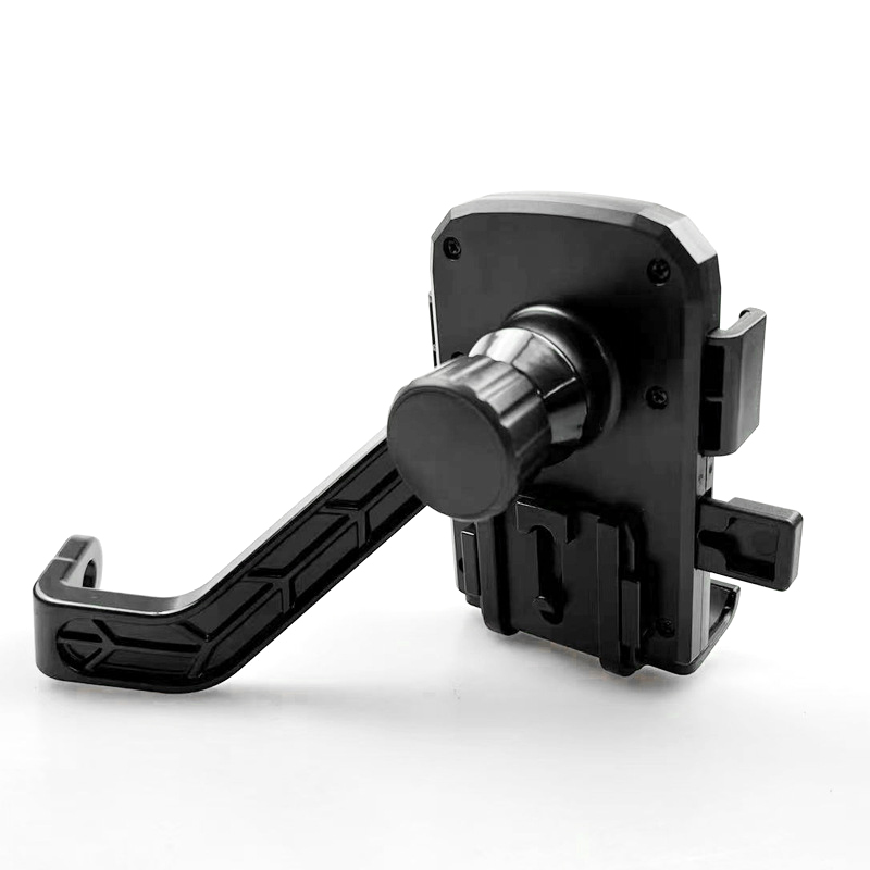 3138 Motorcycle mobile phone stand, plastic mobile phone stand, touch-type takeout rider navigation stand, electric motorcycle mobile phone stand clamp seat Specification image