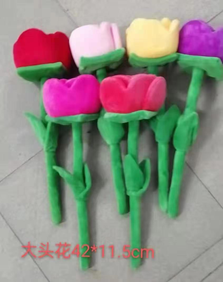 Creative plush toy rose series, multi-color and flexible, company exhibition event gift for your girlfriend Specification image
