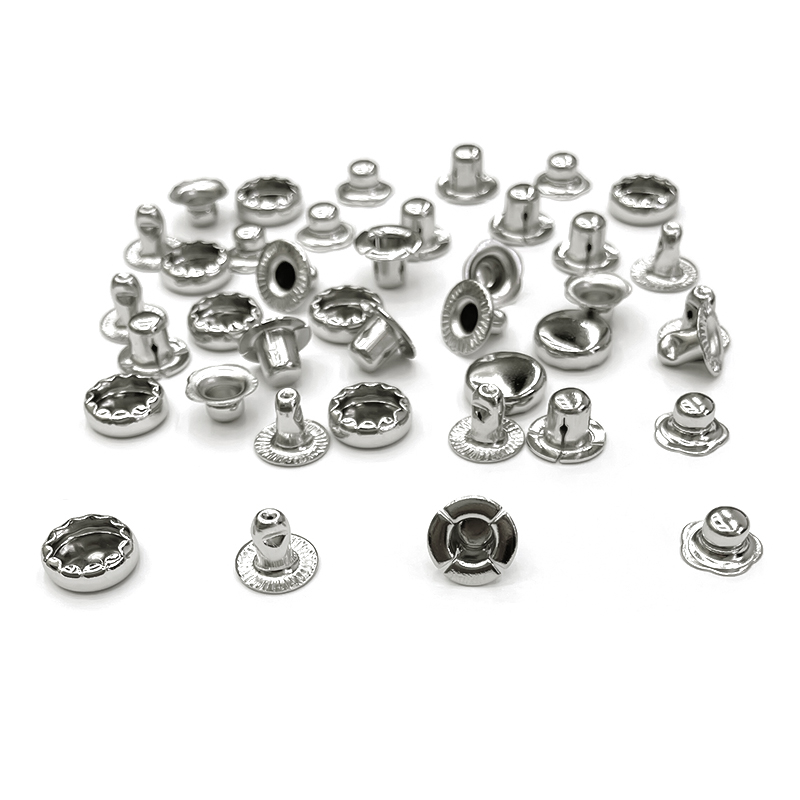 银色金属扣按扣纽扣牛仔裤扣子暗扣衣服扣环圆形钉按扣纽扣子四合扣免缝暗扣子母扣衣服扣环圆形复古梅花款式钮扣详情1