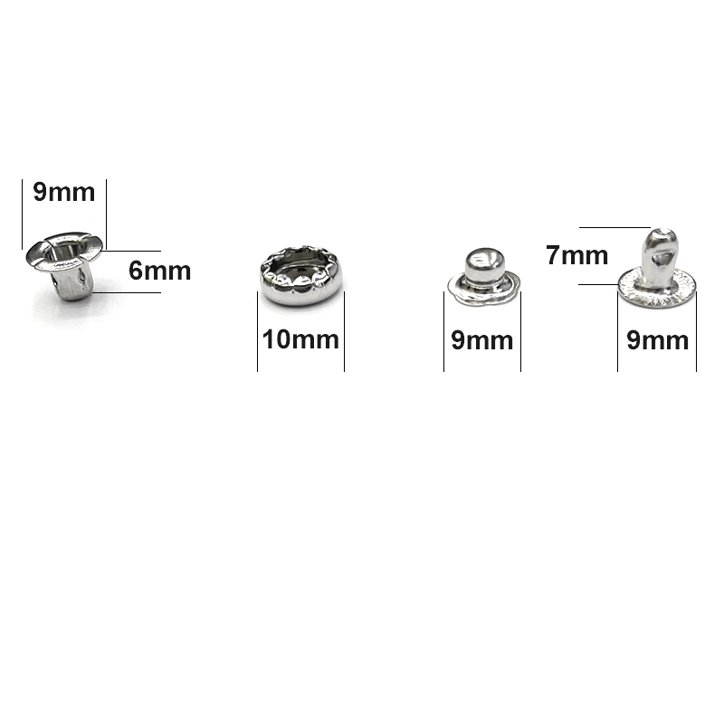 银色金属扣按扣纽扣牛仔裤扣子暗扣衣服扣环圆形钉按扣纽扣子四合扣免缝暗扣子母扣衣服扣环圆形复古梅花款式钮扣详情4