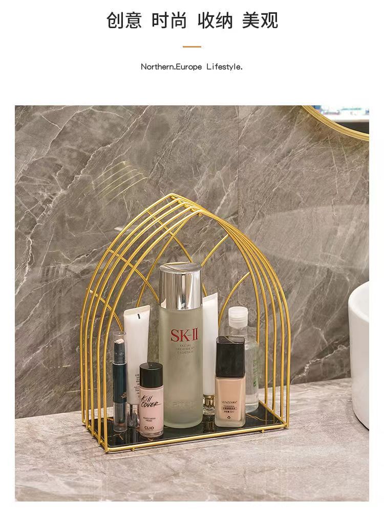Bathroom storage rack, wall-mounted toilet without drilling, shower room, washbasin, and wall-mounted storage rack pic 9