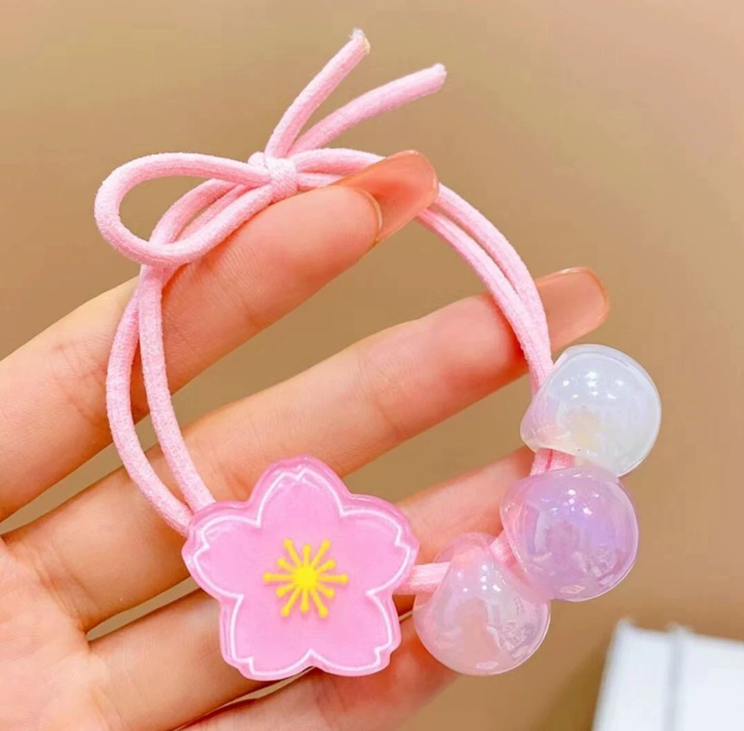 Children's hair tie, cartoon hair tie, no damage to hair, hair tie, hair band, little girl ponytail headwear, baby hair band detail image 9