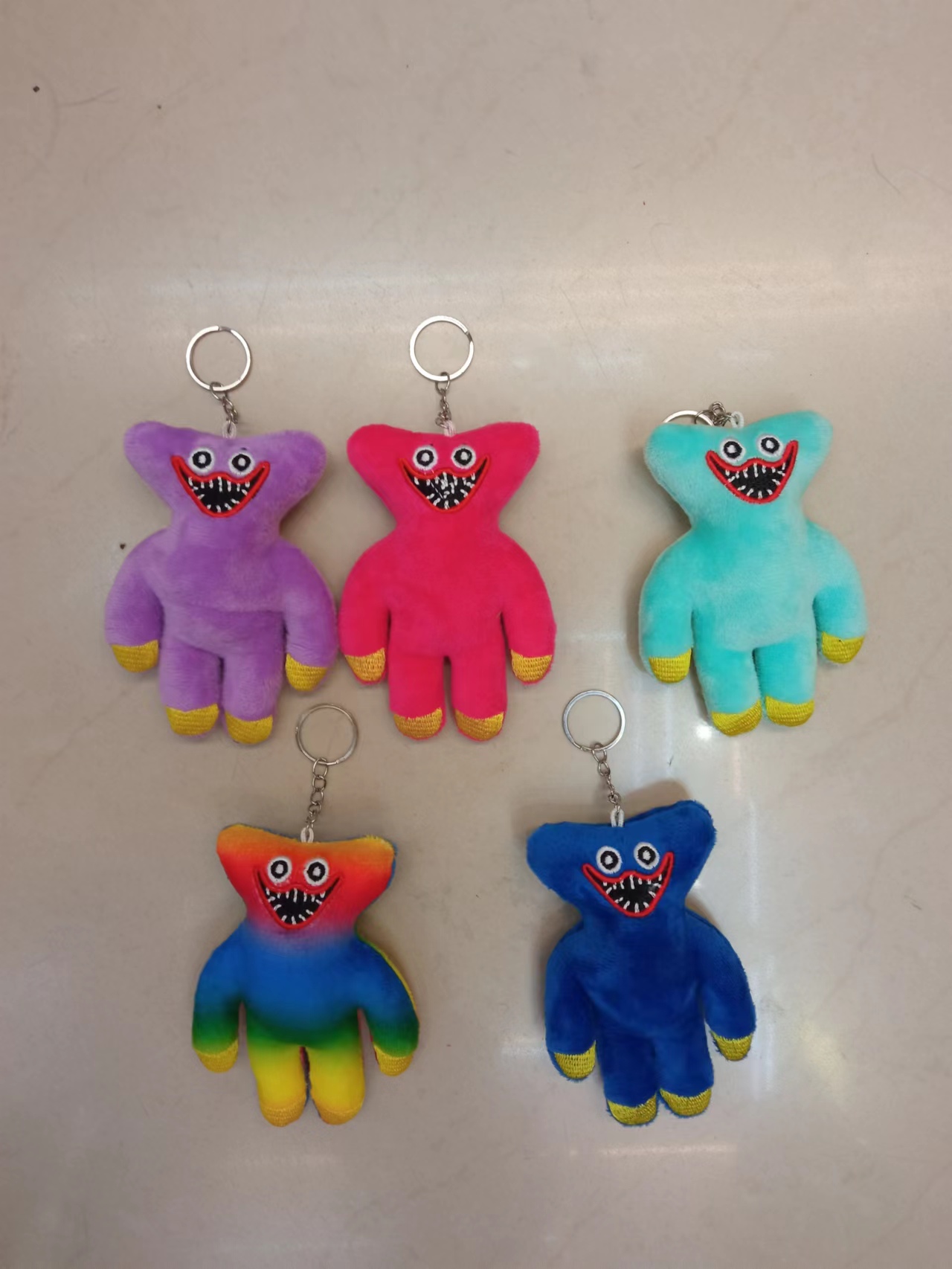 Cross-border Bobby plush toy, Bobby key pendant, Blue Bobby key small pendant, key keychain Specification image