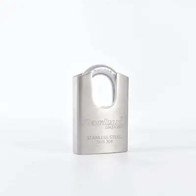 304 Stainless Steel Curved Beam Lock Safety Padlock Corrosion Resistant Durable High Quality Selling