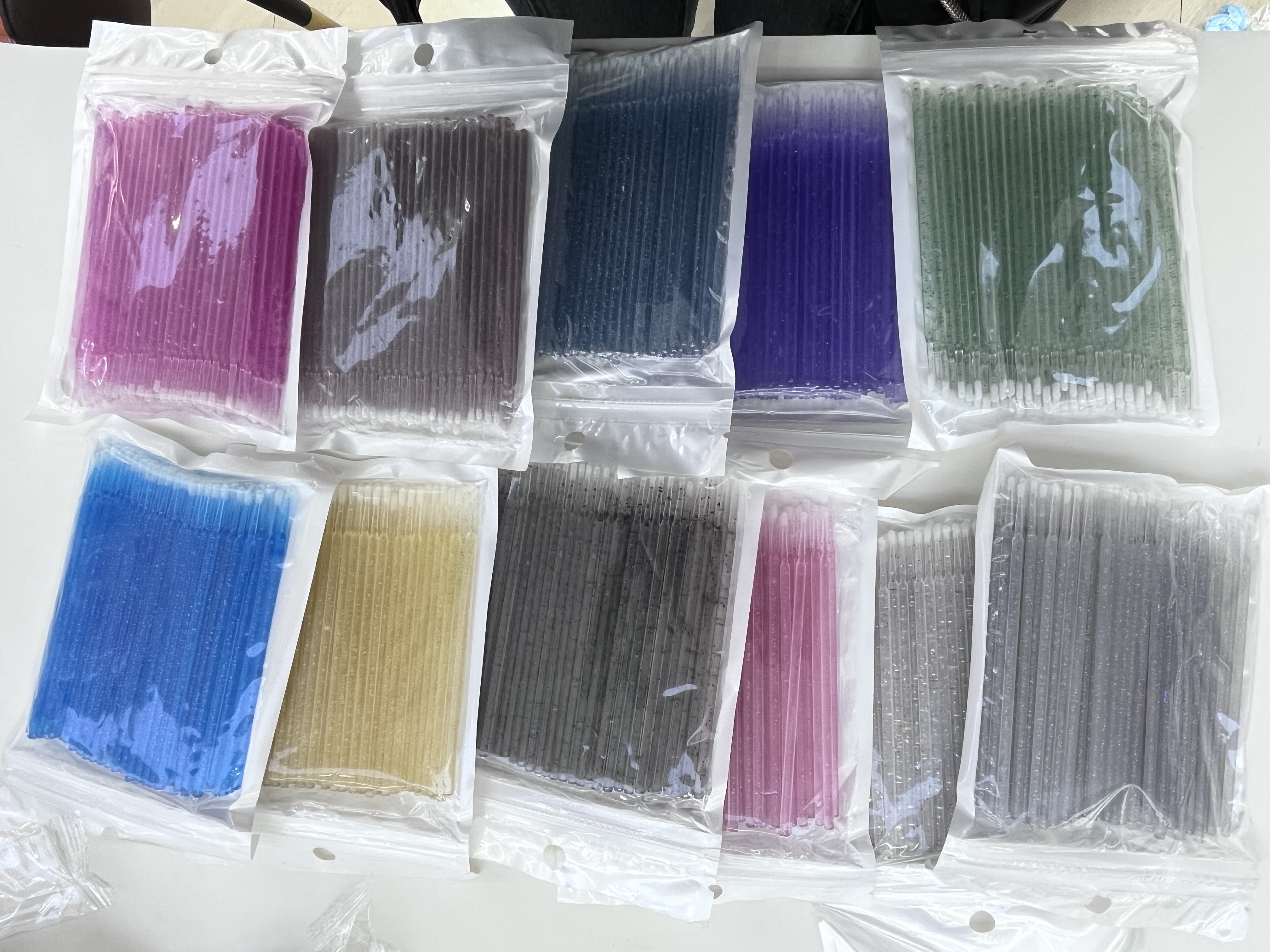 NEW SHOW False eyelash Auxiliary Tool Crystal Cleaning Cotton Swab