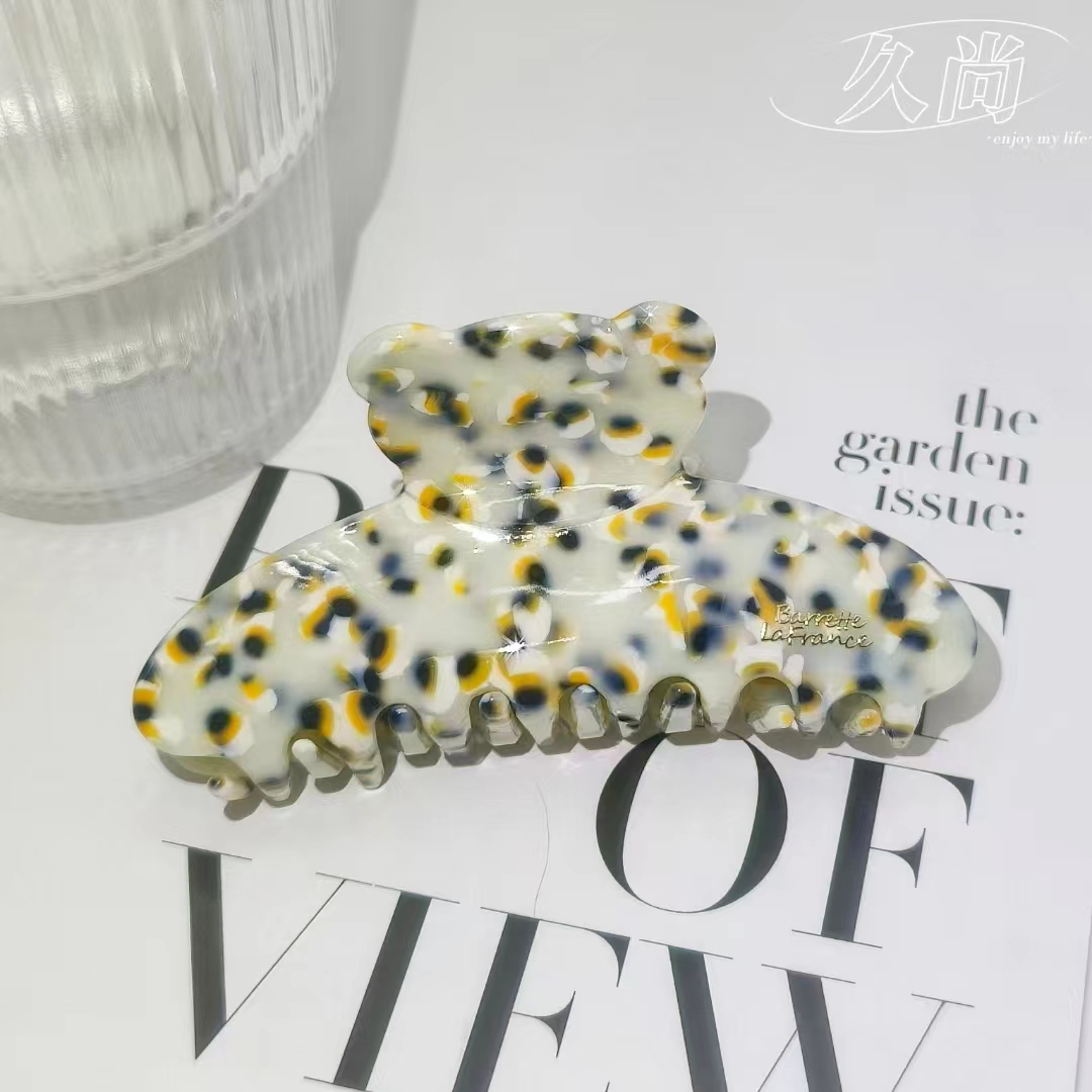 Cute woolen knitted cherry hair clips, Korean flower hand-woven side clips, women's accessories, hair accessories wholesale, headwear 11