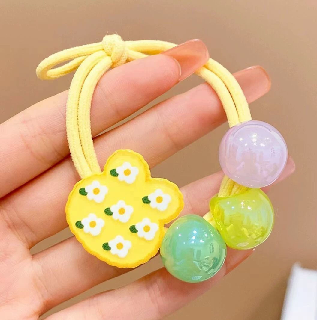 Children's hair tie, cartoon hair tie, no damage to hair, hair tie, hair band, little girl ponytail headwear, baby hair band detail image 10
