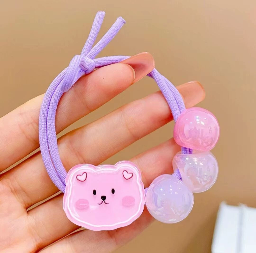 Children's hair tie, cartoon hair tie, no damage to hair, hair tie, hair band, little girl ponytail headwear, baby hair band detail image 11