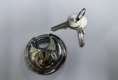 Rarlux Heavy Duty High Quality Anti-Theft Stainless Steel Round Cake Lock