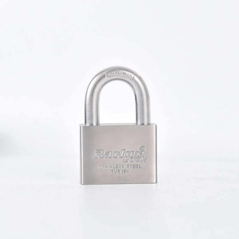 Stainless Steel Safety Padlock High Quality Corrosion Resistant Rust Resistant High Quality Safety Durable Best-Selling Square Computer Lock Item Picture