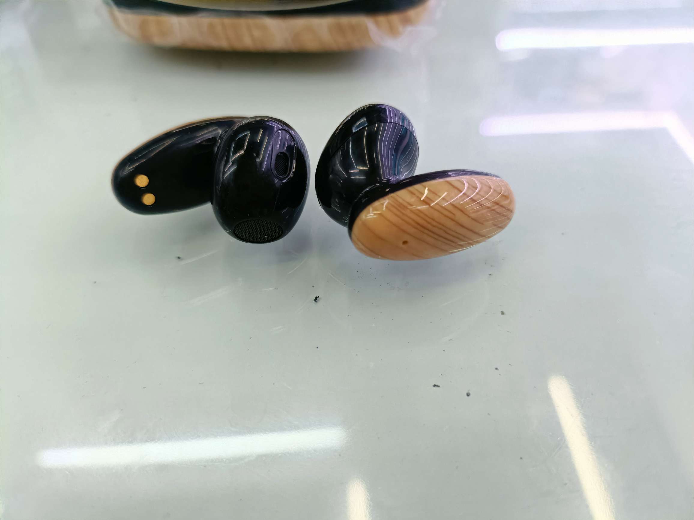 M35木纹蓝牙耳机 椭圆耳机详情图7