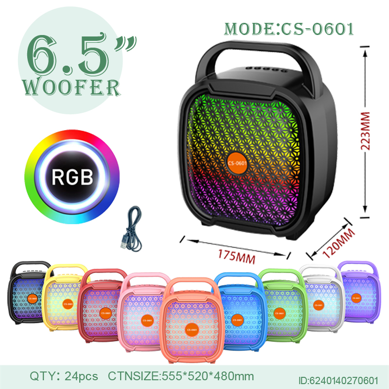 CS-0601 6.5 "series portable speaker Bluetooth wireless audio radio