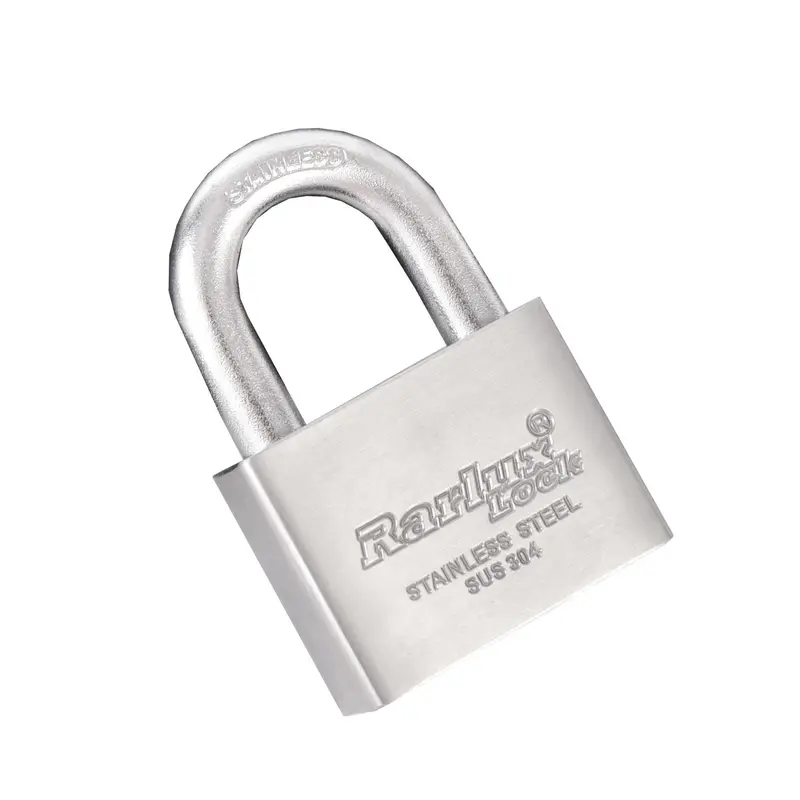 Stainless Steel Safety Padlock High Quality Corrosion Resistant Rust Resistant High Quality Safety Durable Best-Selling Square Computer Lock