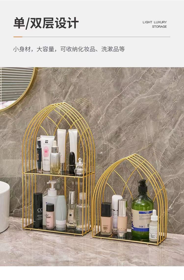 Bathroom storage rack, wall-mounted toilet without drilling, shower room, washbasin, and wall-mounted storage rack pic 3