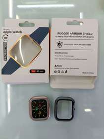 Apple watch case metal frame hollowed out watch case protective case