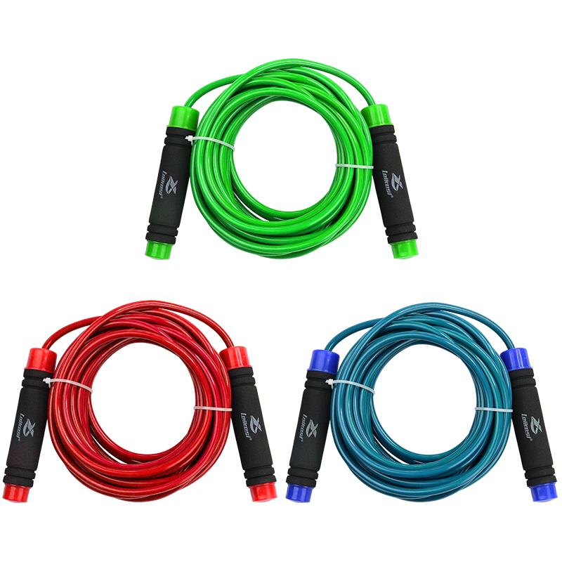 Leikesi LX-727 10M Fitness Skipping Jump Rope Length Adjustable Rubber Jump Rope
