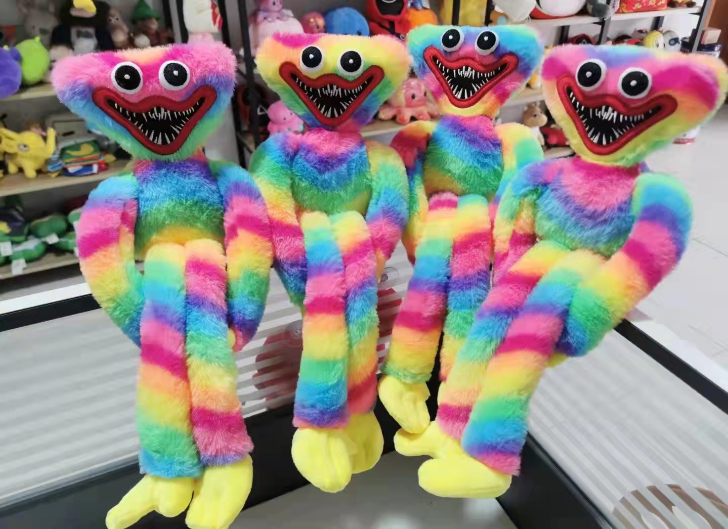 Cross-border poppy playtime Sausage Monster Doll, huggy wuggy Rainbow Poppy Doll Application Scenario