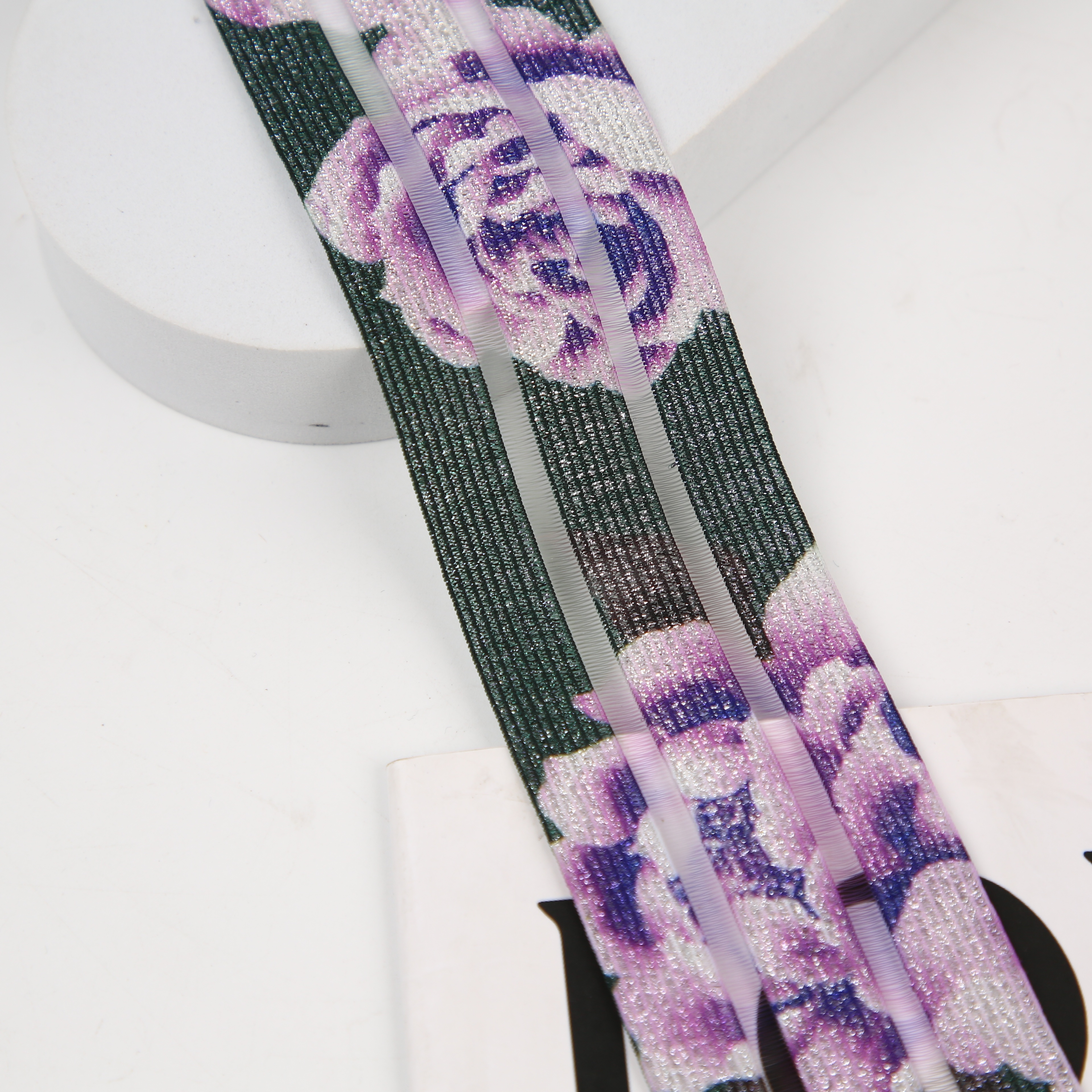 2023年新款2.5CM三色花纹带详情7