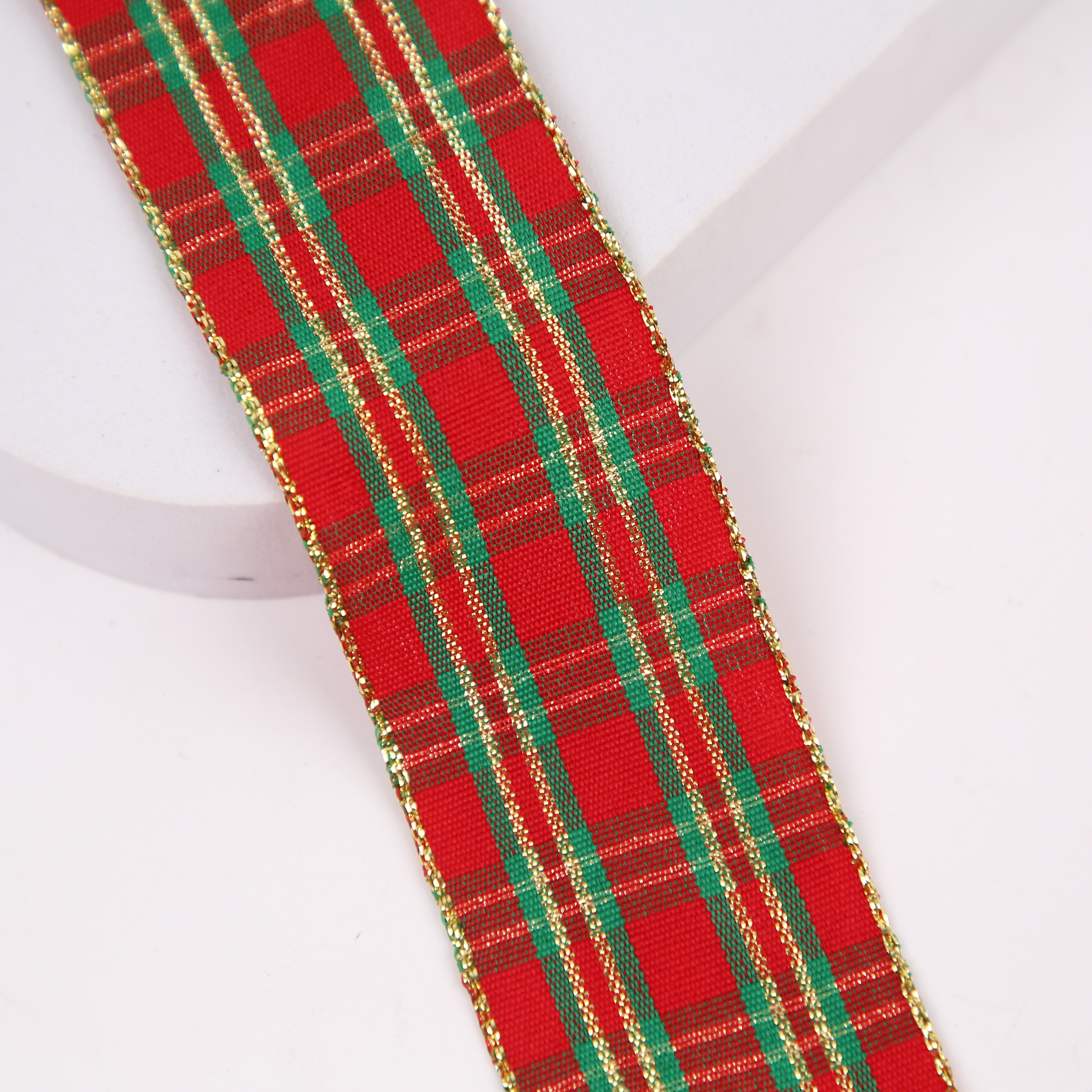 Manufacturers Spot Supply Wholesale Ribbon Embossed Ribbon High Quality Trustworthy Clothing Accessories Hair Accessories Ribbon Christmas Item Picture