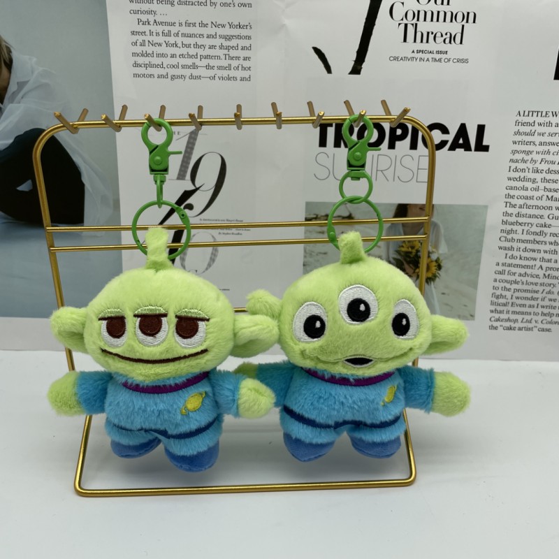 Alien Story Three Eyes plush doll keychain Sullivan Little Monster boutique doll claw machine doll