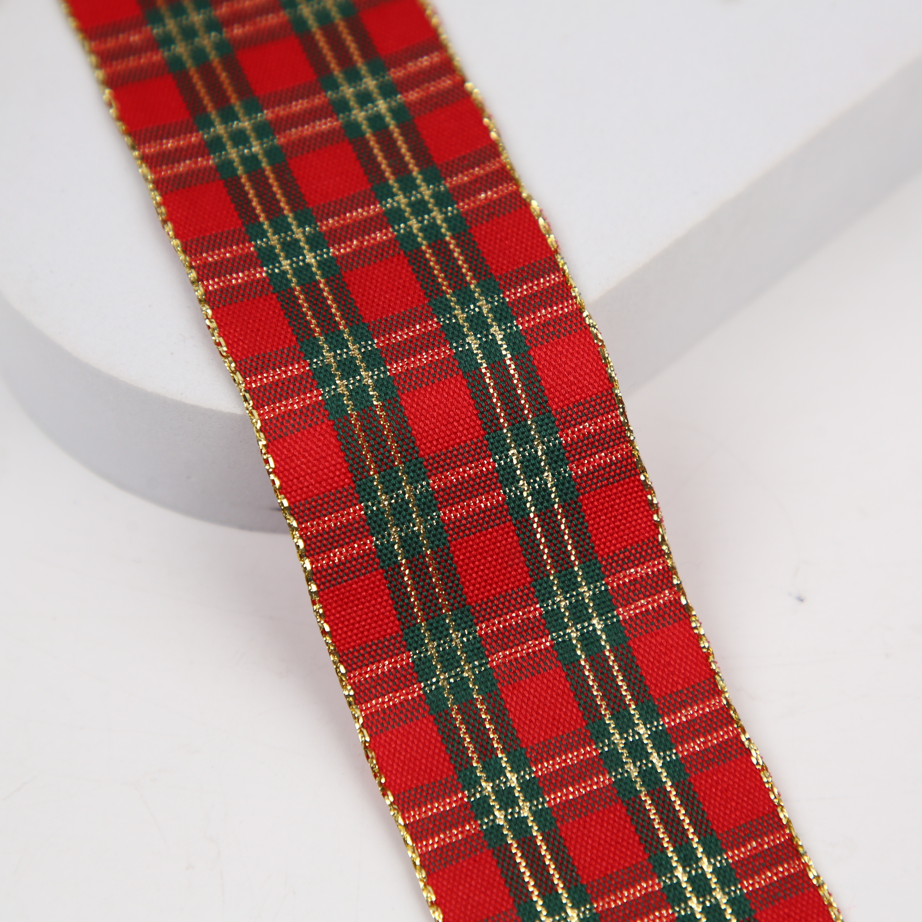 Manufacturers Spot Supply Wholesale Ribbon Embossed Ribbon High Quality Trustworthy Clothing Accessories Hair Accessories Ribbon Christmas details Picture