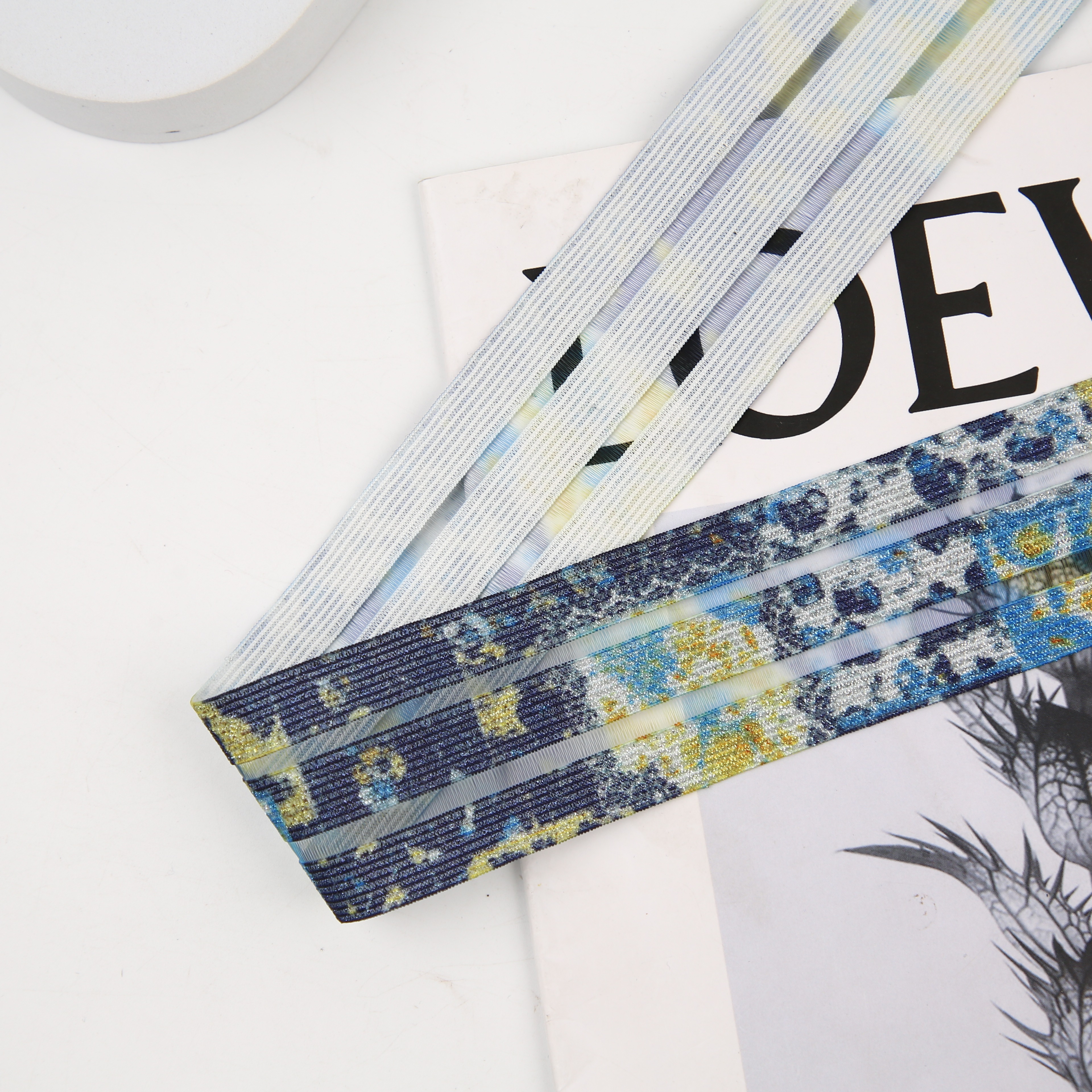 2023年新款2.5CM三色花纹带详情10