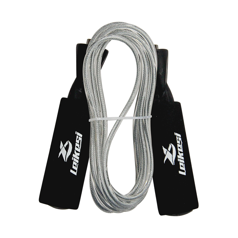 Leikesi LX-783 Wire Weighted Jumping Rope 2.8M Length Adjustable Tangle-Free Aldult Bearing Fitness Skipping Rope