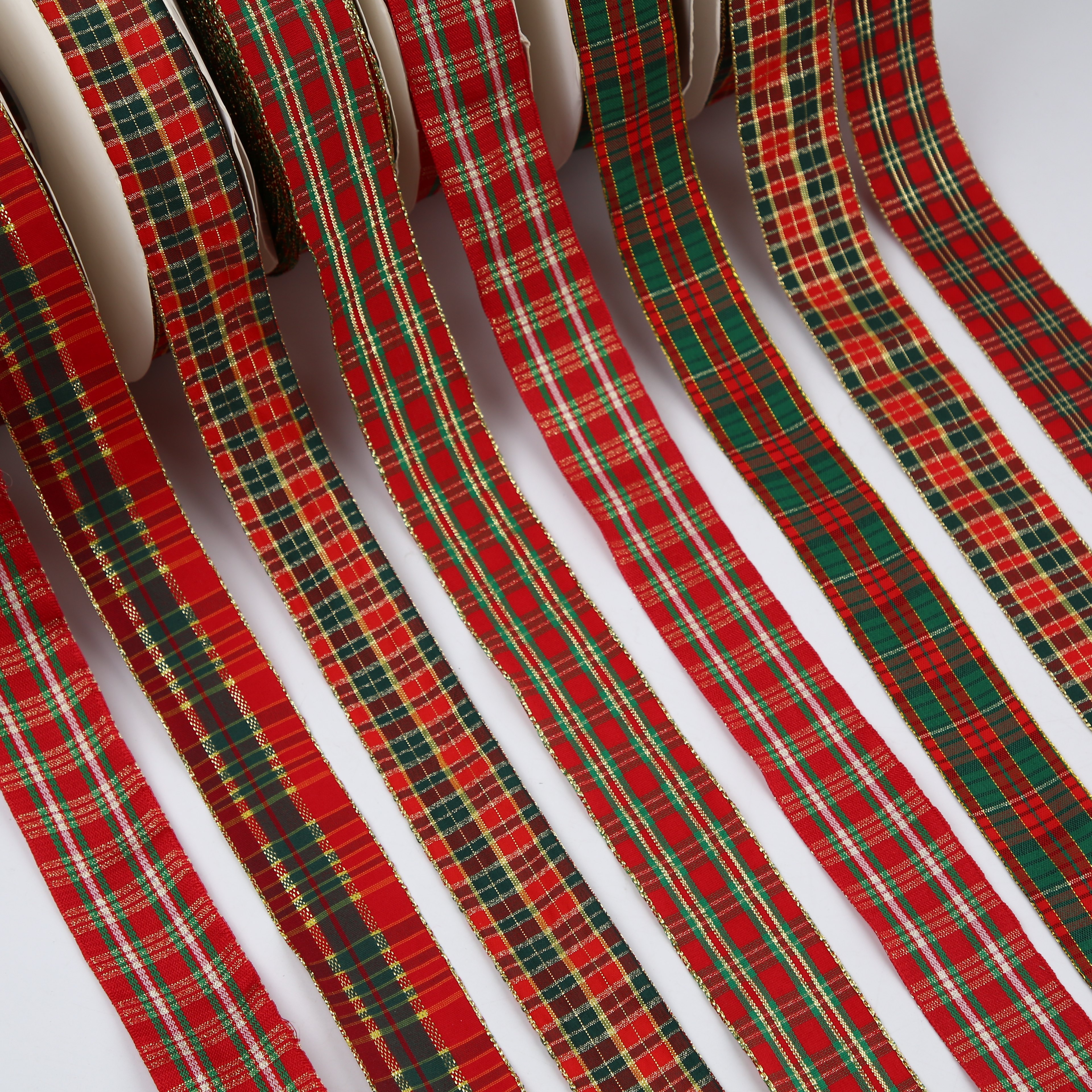 Manufacturers Spot Supply Wholesale Ribbon Embossed Ribbon High Quality Trustworthy Clothing Accessories Hair Accessories Ribbon Christmas