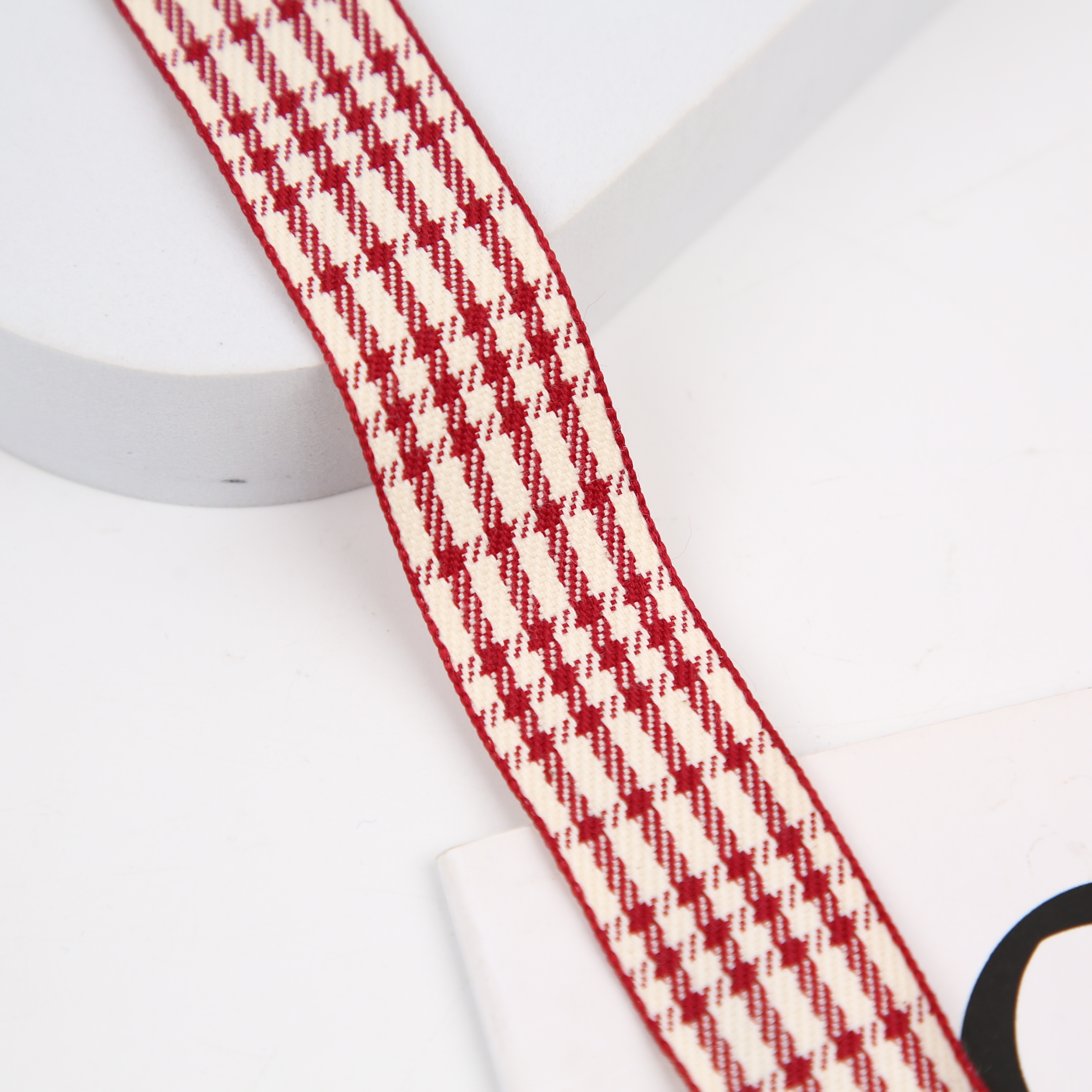 Manufacturers Supply Wholesale Ribbon Press Ribbon High Quality Trustworthy Clothing Accessories Hair Accessories Ribbon Lattice details Picture