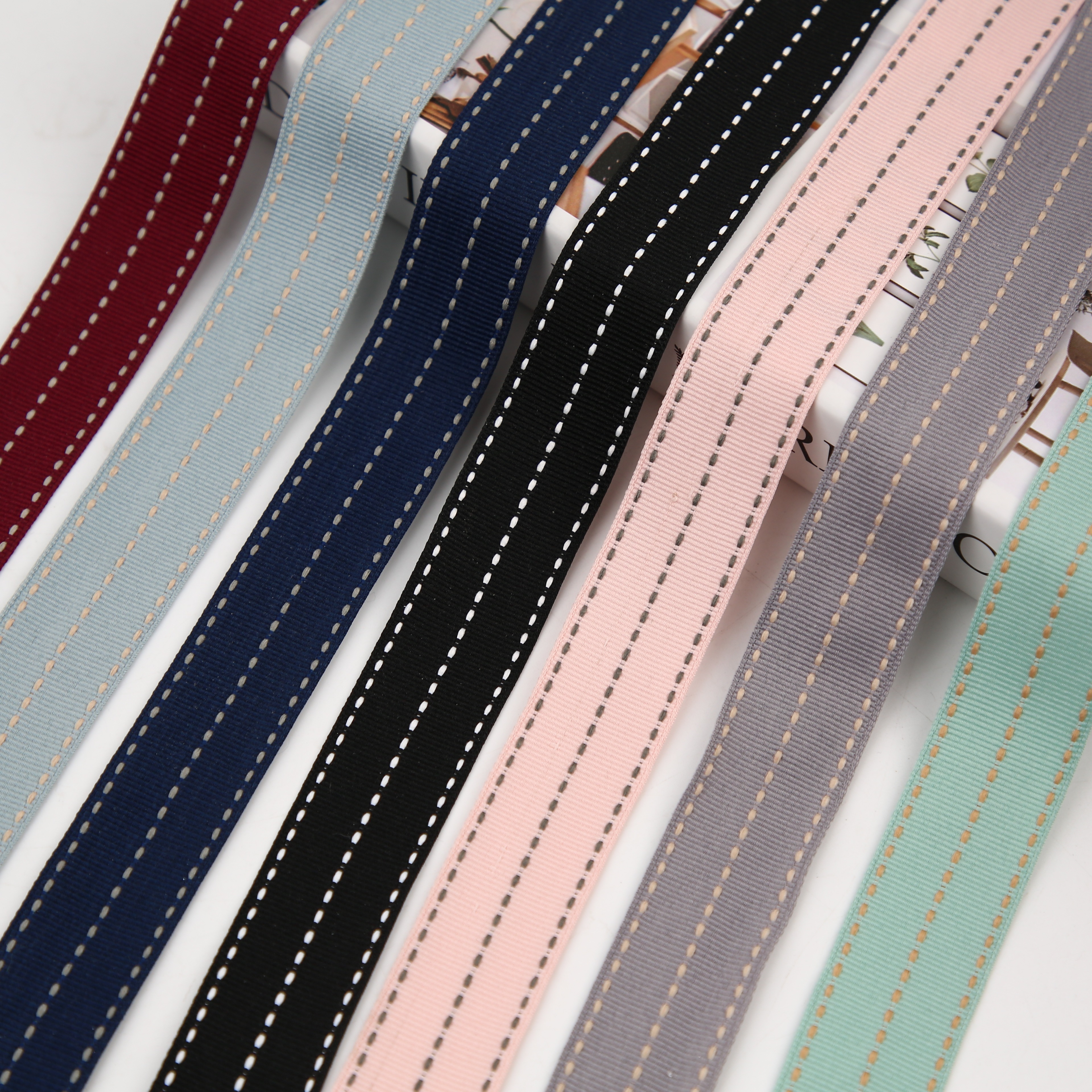 Manufacturers Spot Supply Wholesale Ribbon Embossed Ribbon High Quality Trustworthy Clothing Accessories Hair Accessories Ribbon