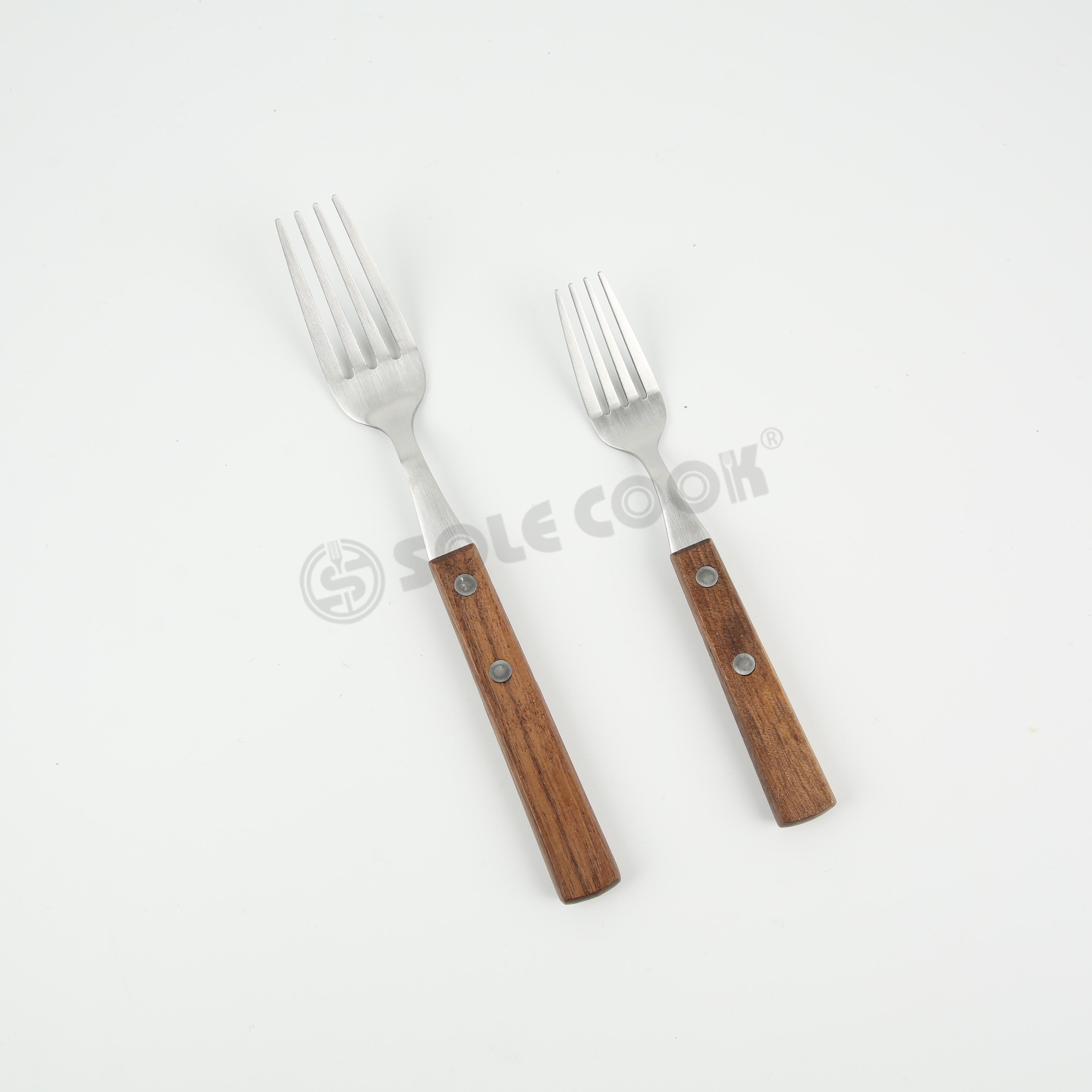 木柄刀叉勺/刀叉勺/不锈钢餐具/西餐具/刀叉勺套装/sole cook/牛排刀细节图