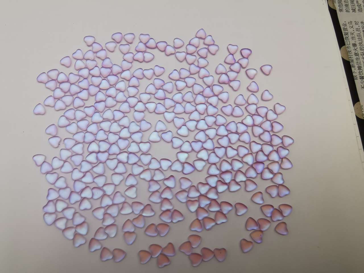 New color pointed-bottom diamond pink weishi:// New color? feed_id=7gYiEkTL Green K9 Nail Polish Diamond Super Flash Pile Diamond Three-dimensional Diamond DIY Sticker Diamond 5034 detail image 9