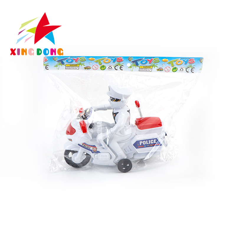Children's toy cars, cable lights, motorcycles, boys' gifts, street stalls, toy motorcycles, police cars Item Picture