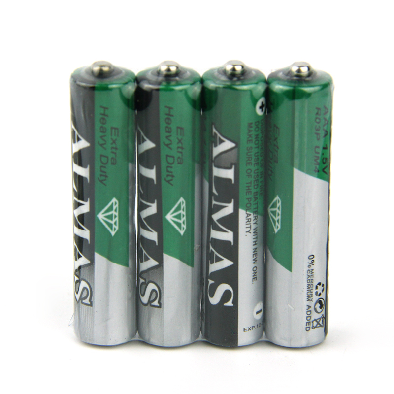 外贸热卖 ALMAS7号电池 1.5V锌锰遥控器 发光玩具七号电池 闹钟电子称碳性干电池批发详情图2