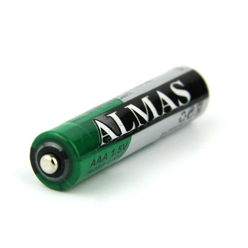外贸热卖 ALMAS7号电池 1.5V锌锰遥控器 发光玩具七号电池 闹钟电子称碳性干电池批发详情图4
