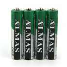 外贸热卖 ALMAS7号电池 1.5V锌锰遥控器 发光玩具七号电池 闹钟电子称碳性干电池批发