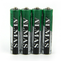 外贸热卖 ALMAS7号电池 1.5V锌锰遥控器 发光玩具七号电池 闹钟电子称碳性干电池批发