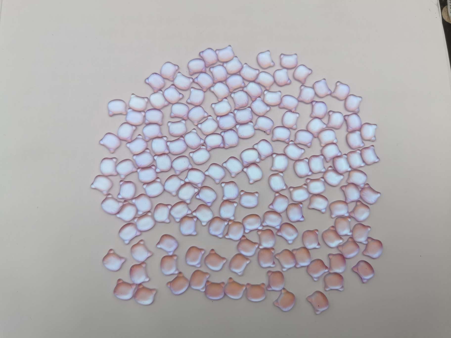 New color pointed-bottom diamond pink weishi:// New color? feed_id=7gYiEkTL Green K9 Nail Polish Diamond Super Flash Pile Diamond Three-dimensional Diamond DIY Sticker Diamond 5034 detail image 8