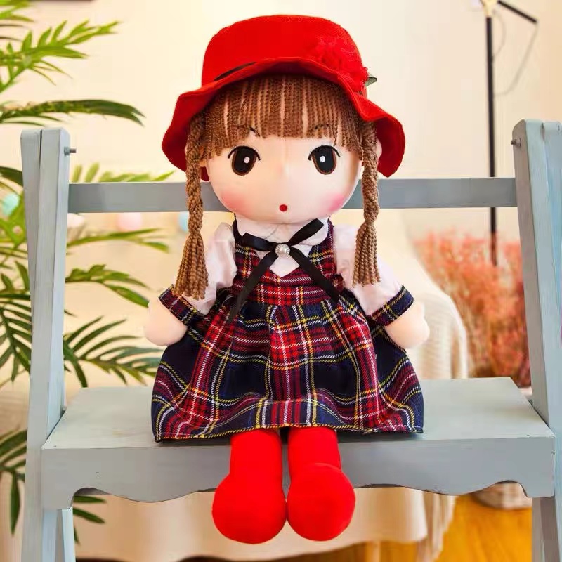 60cm Xiangyue cute Princess Doll, plush toy, doll doll, girl sleeping pillow, children's playmate Application Scenario