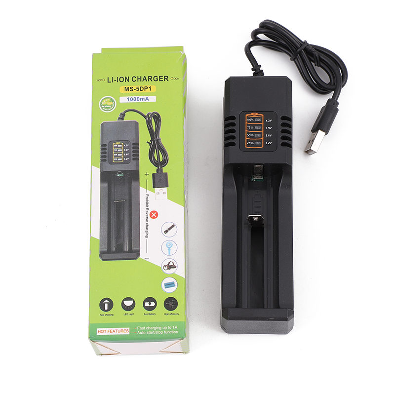 18650 Charger 3.7V lithium battery charger USB wireless single charge battery charger manufacturers direct details Picture