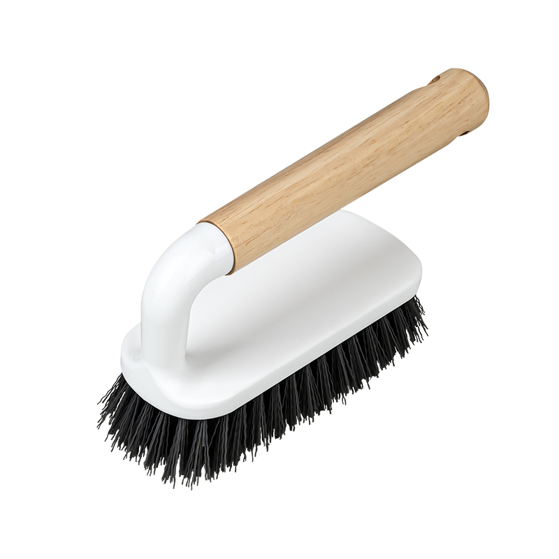 M3023 wooden handle, plastic head, plastic brush, wooden brush pic 3