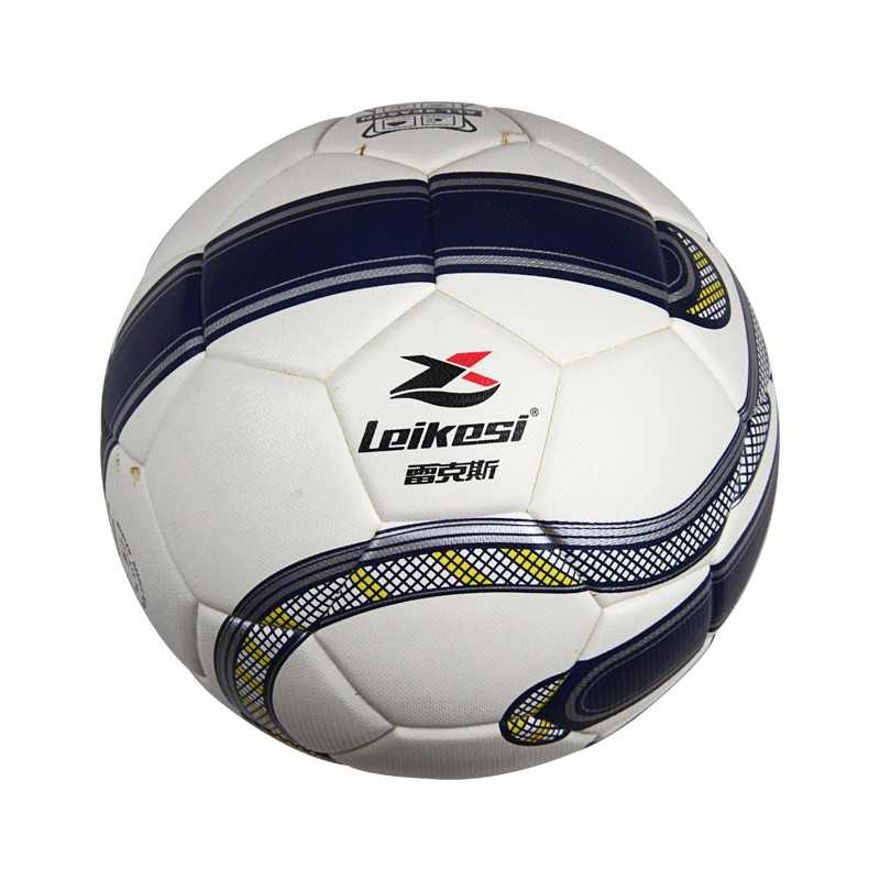 Leikesi Official Size 5 Football Sporting Integral Veneer Soccer Ball Traditional Football High Qualtiy PU Leather Training Football Ball