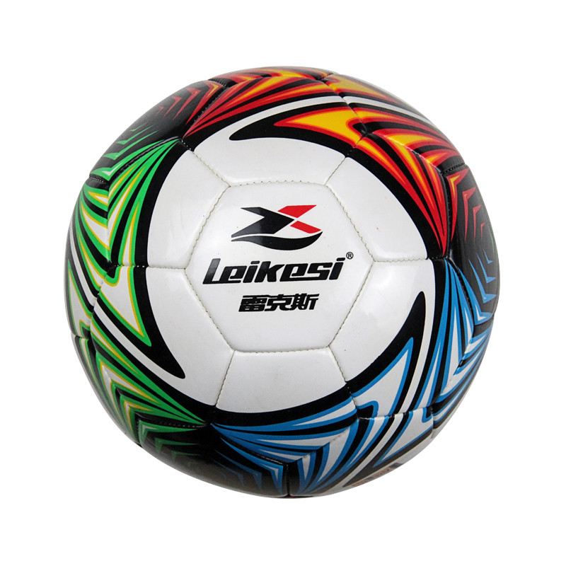Leikesi Traditional Soccer Football Balls Size 5 Colorful Football et Soccer Ball Training Water Resistant Soccer Ball thumbnail