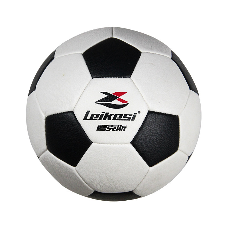 Leikesi Training Football Soccer ball Size 4 Machine-stitched Construction Traditional Soccer Balls Training Football Ball